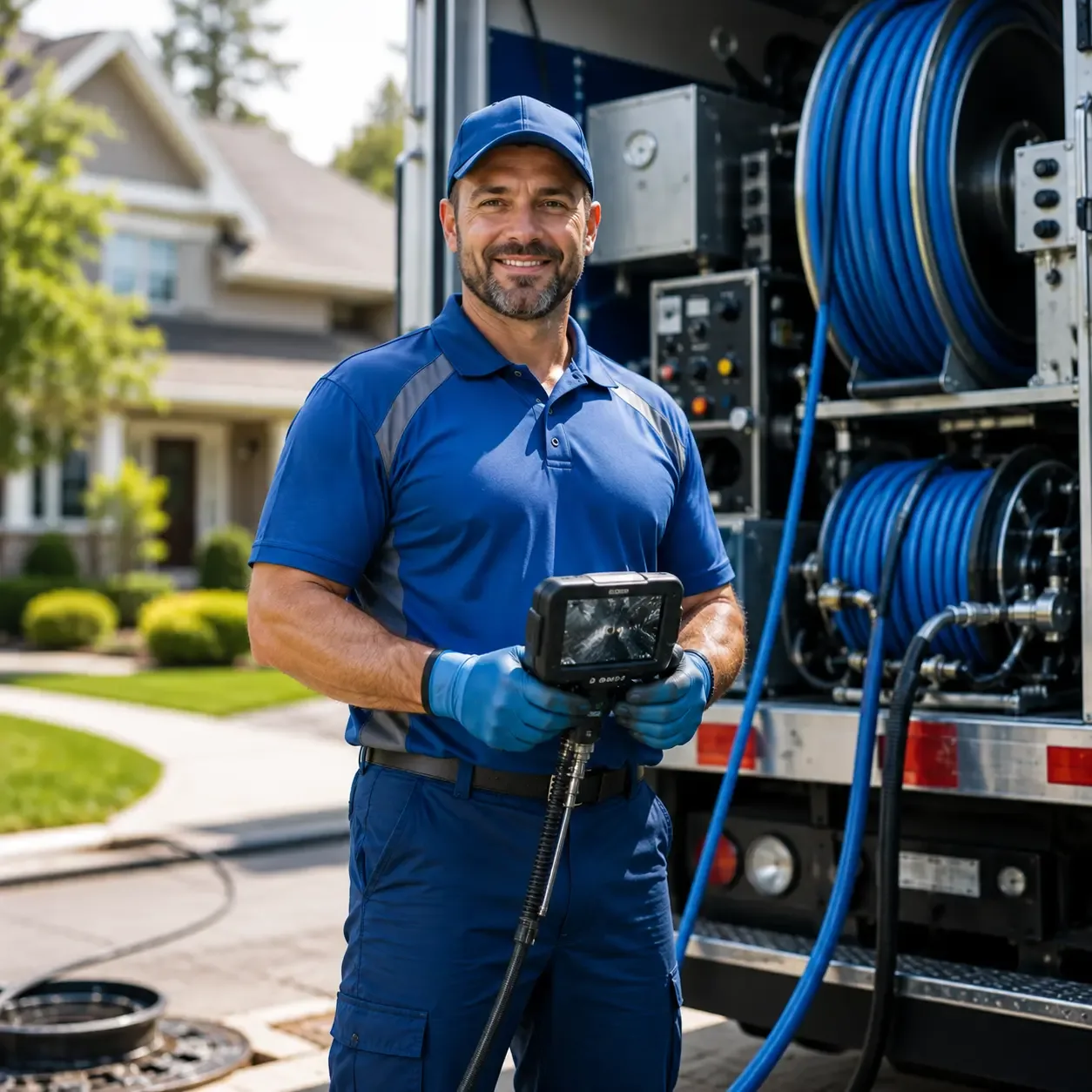 Local outdoor drain cleaning specialists in Saint John, IN
